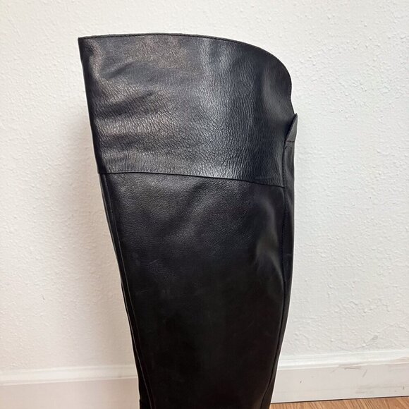 NEW Franco Sarto Women's Haleen Wide Calf Black Over-the-Knee Fall Winter Boots8 - Picture 4 of 14